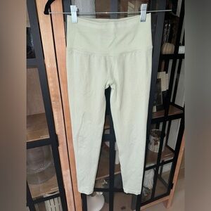 BuffBunny Collection seamless ribbed leggings high waisted rise poshknit mint